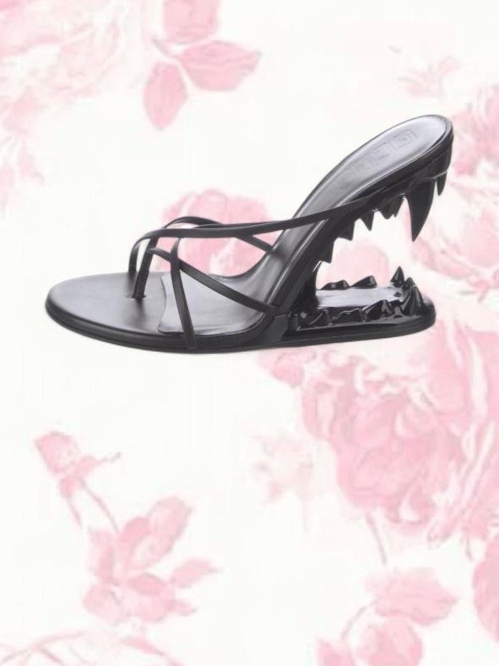 BLACK GCDS MORSO HEELS